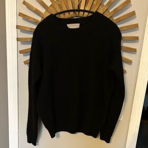 Women Everlane Black Cashmere Sweater